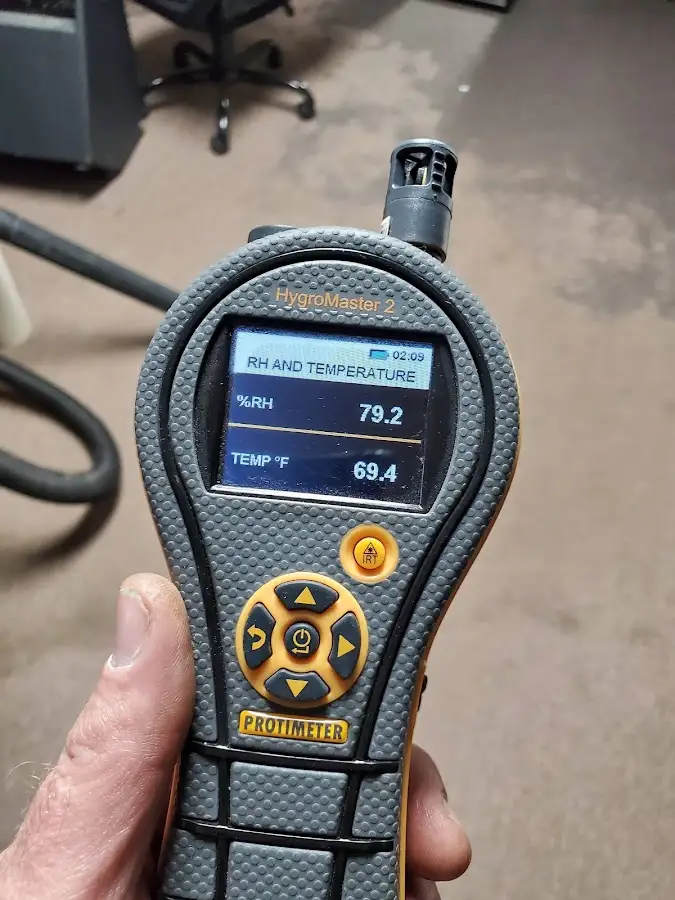 Moisture meter humidity assessment for Mold Remediation & Removal in Saratoga Springs
